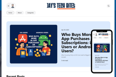 Jay's Tech Bites Website